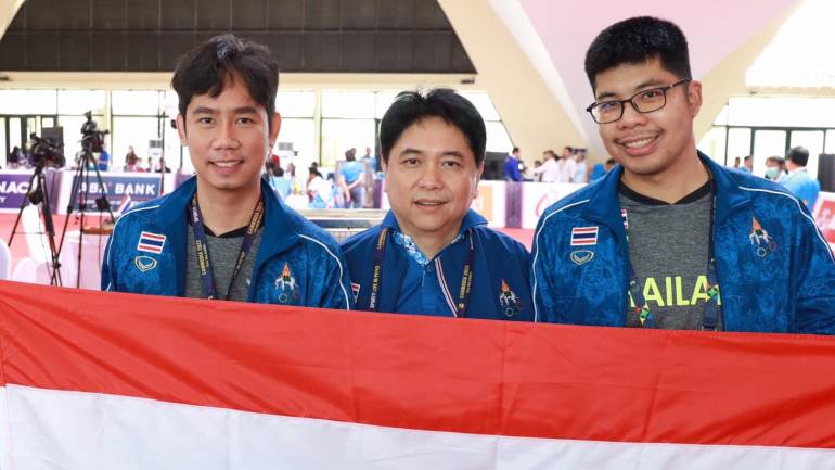 泰国国际象棋队包揽4枚金牌，加冕金牌得主。 “高棉象棋”东南亚运动会