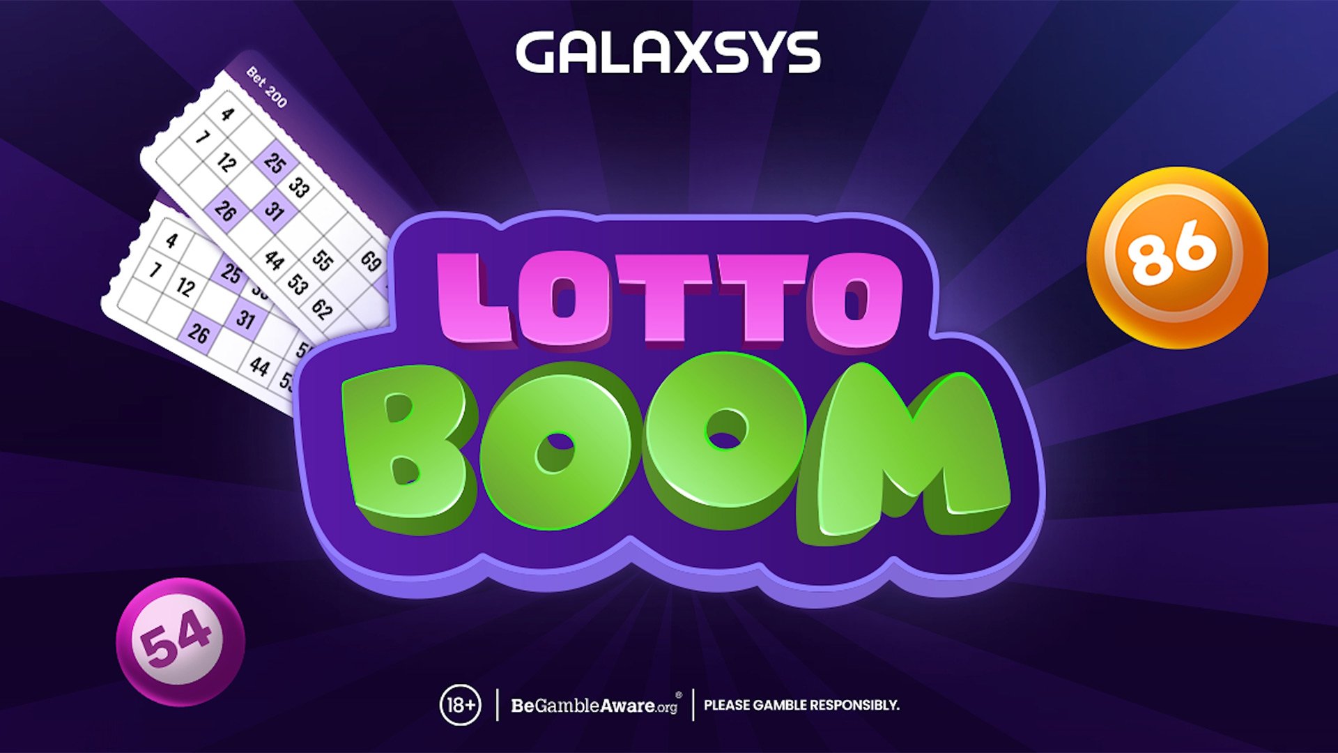Galaxsys 推出了 Lotto Boom，一款具有新功能和奖金的经典彩票游戏
